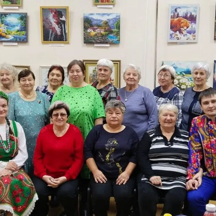 Концерт в специализированном доме для одиноких и престарелых людей. 