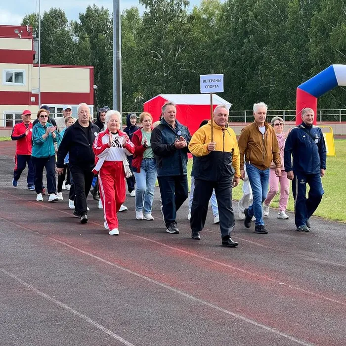 День физкультурника в Болотном