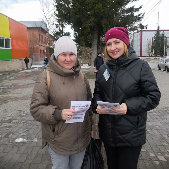 Акция "Оберегая сердца" прошла в Болотном