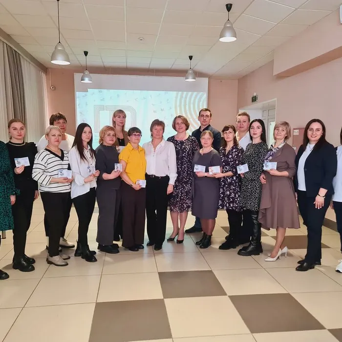 Вручение значков «ГТО».