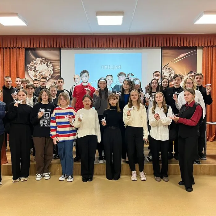 Патриотическая акция «Белые журавли».