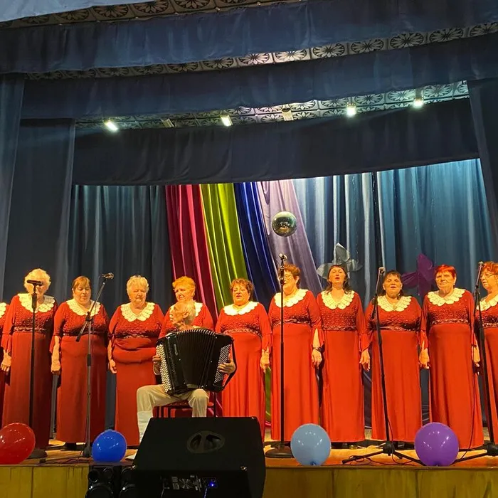 Концерт народного хора ветеранов «Душевный огонёк».